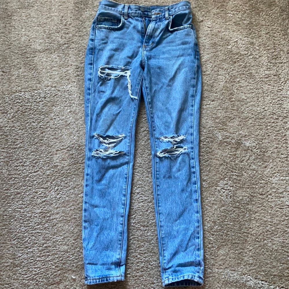Carmar denim ripped jeans size 23